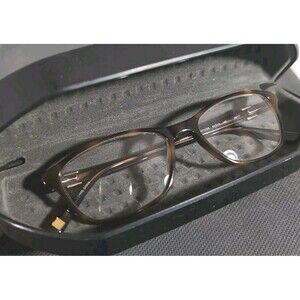 Ann Klein 215 Brown Tortoise AK5850 Hinged Eyeglass Frames Only 52-16-140